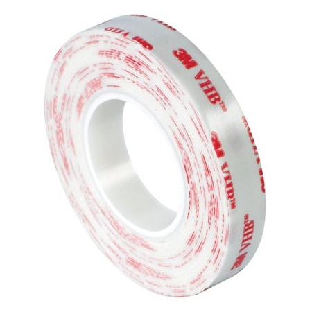 3M 1'' x 5 yds. White 3M 4920 VHB Tape VHB492001R